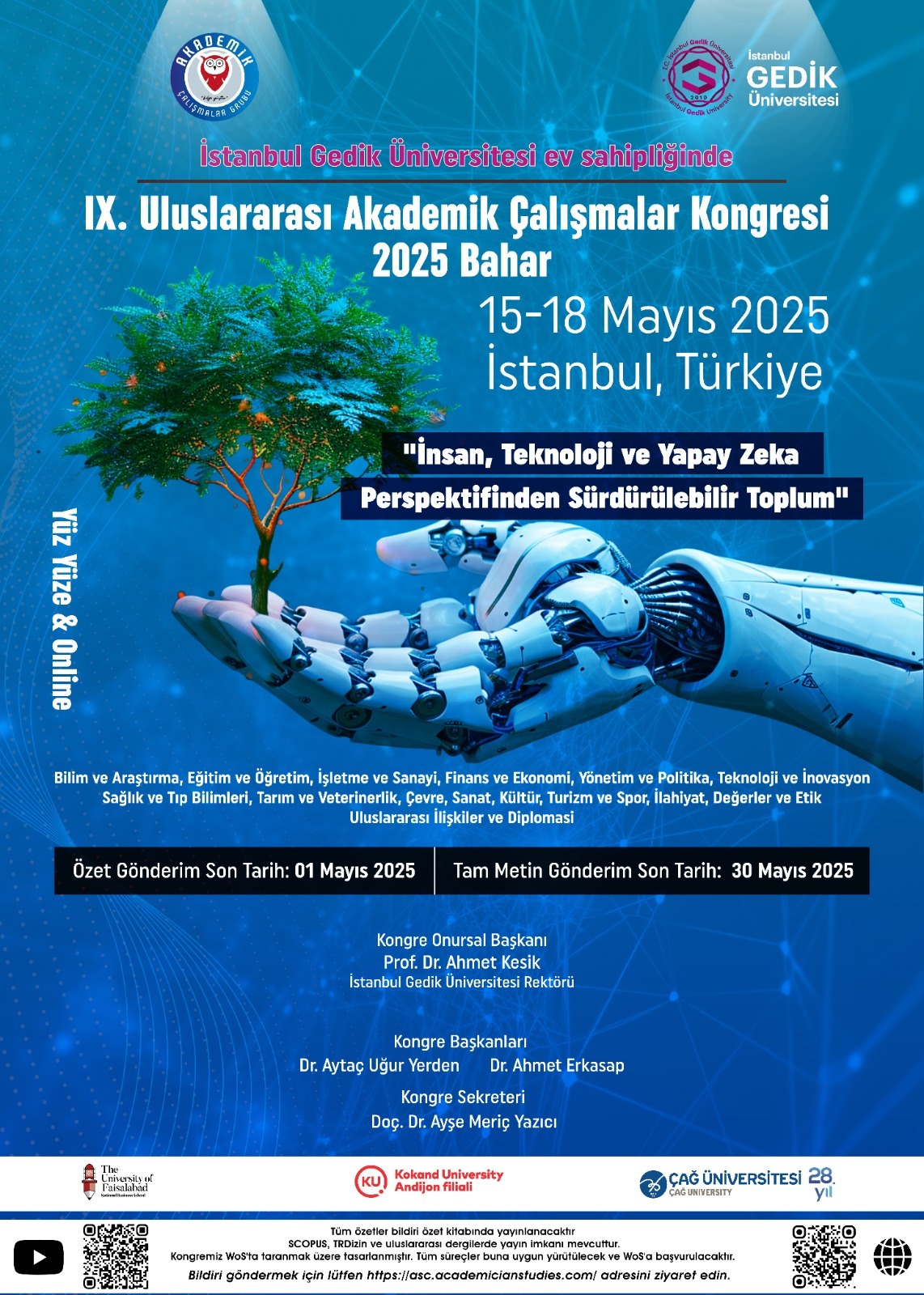 Bölümümüzden Uluslararası Kongreye Katılım...